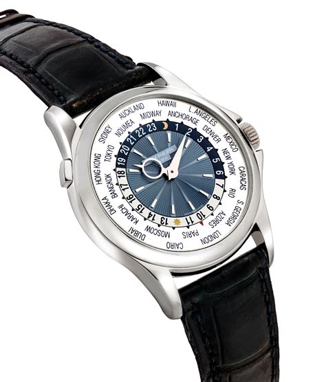 Signed Patek Philippe, Genève, Ref. 5130, World Time Munich 